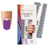 MEIA LUA LILÁS - ADESIVO PARA UNHAS TENSHI