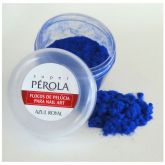 PÓ DE FLOCAGEM AZUL ROYAL - LINHA SUPER PÉROLA