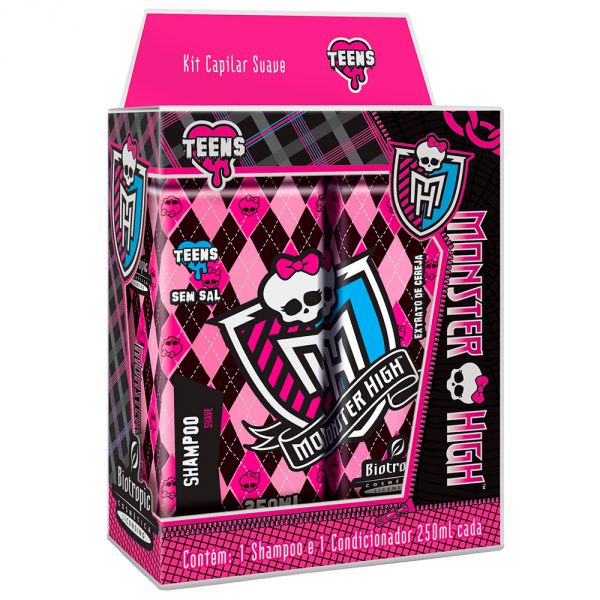KIT MONSTER HIGH SUAVE 250ML