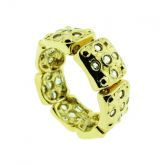 - ANEL DADO DOURADO