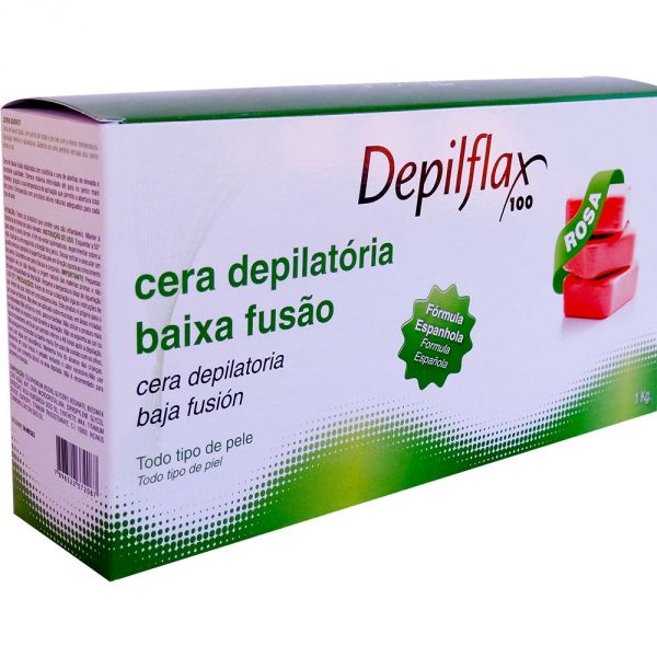 ROSA - CERA QUENTE DE BAIXA FUSÃO 1KG