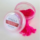 PÓ DE FLOCAGEM ROSA NEON - LINHA SUPER PÉROLA