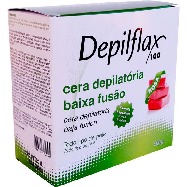 ROSA - CERA QUENTE DE BAIXA FUSÃO 500GR