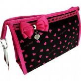 22650 - NECESSAIRE CORAÇÃO JACKI DESIGN preta